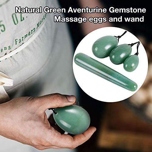 Piedra de masaje con huevo,Bloomma Piedra de masaje con huevo Ejercicio natural Huevos para entrenar los músculos pélvicos Ejercicio de Kegel para la recuperación posparto Atención médica