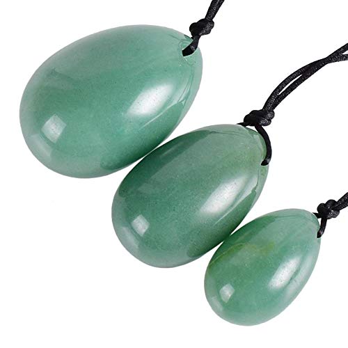 Piedra de masaje con huevo,Bloomma Piedra de masaje con huevo Ejercicio natural Huevos para entrenar los músculos pélvicos Ejercicio de Kegel para la recuperación posparto Atención médica