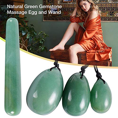 Piedra de masaje con huevo,Bloomma Piedra de masaje con huevo Ejercicio natural Huevos para entrenar los músculos pélvicos Ejercicio de Kegel para la recuperación posparto Atención médica