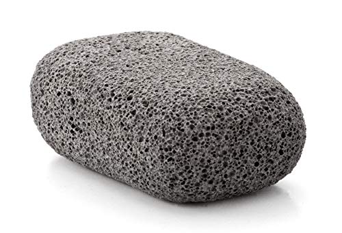 Piedra Pómez Vulcan- Pack de 2 unidades (Colores: Gris - Gris) - Elimina durezas y callosidades de pies y manos