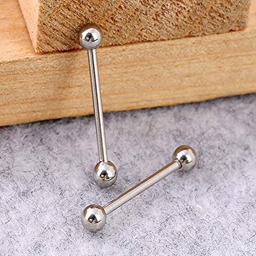 Piercings(85 Pcs),16 Tipos de Estilos Acero Inoxidable 316L, Acero médico de Titanio para el Cuerpo, Lengua, Nariz, oído, pezones, Labios, Cejas, cartílago, Multiusos Bolas y Aros, Unisex.