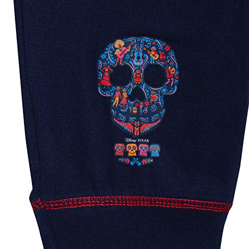 Pijama de Disney Coco para niños con personaje de pijama de longitud completa azul marino 7-8 Años