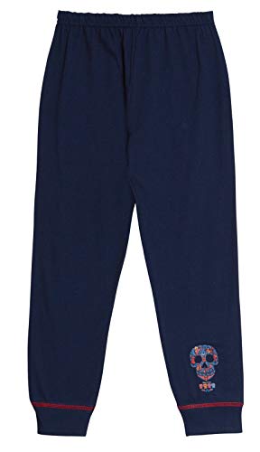 Pijama de Disney Coco para niños con personaje de pijama de longitud completa azul marino 7-8 Años