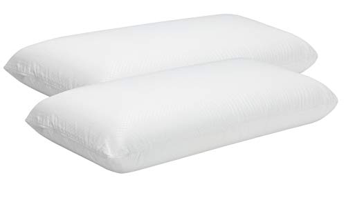 Pikolin Home - Pack de 2 almohadas viscoelásticas (desenfundable), firmeza media, 35x70cm, altura 12cm (Todas las medidas)