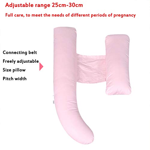 Pillow-LQ Almohada Lumbar para Mujeres Embarazadas, Almohada Lumbar para el Vientre, Almohada Lumbar para Dormir Lateral, Almohada para Levantamiento de estómago Color 2