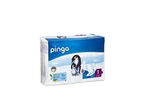 Pingo Pañales Talla 1 New Born (2-5 Kg) - Pack de 2 x 27 Pañales - Total 54 Pañales