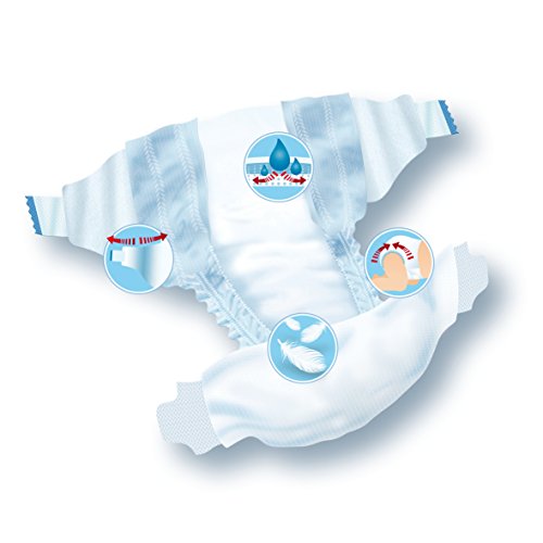 Pingo - Pañales Talla 6 XL - 2 paquetes de 32 unidades-15-30 kg- Pañales para bebé - Anti-alergénicos sin perfume - Máxima Absorción - Pañales Ecológicos - Pañales talla 6 XL desechables - Color Blanc