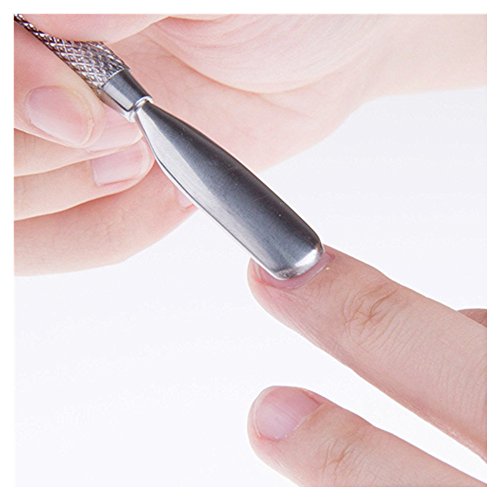 Pinkiou 3 piezas de piel muerta quitar conjunto tijeras de uñas tenedor pinzas Nipper Clipper cortar Kit manicura herramienta para el arte del clavo