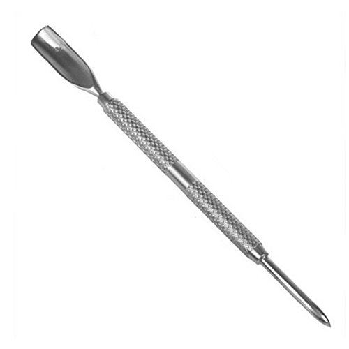 Pinkiou 3 piezas de piel muerta quitar conjunto tijeras de uñas tenedor pinzas Nipper Clipper cortar Kit manicura herramienta para el arte del clavo