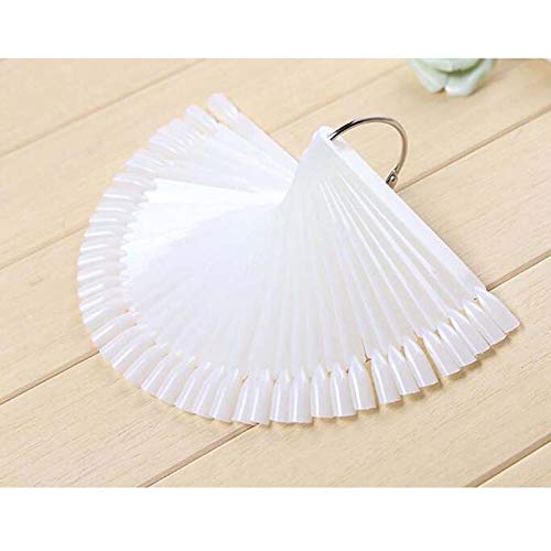 Pinkiou Nail Color Palette Clavos Polaco Color Tarjeta Nail Art Herramientas Nail Color Display Set Para Nail Design (Beige)