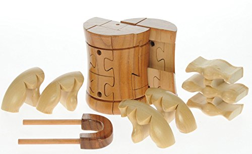 Pinta de cerveza 3-d De Madera rompecabezas con curiosos cerveza en caja!: diversión para la mente: Madera Artesanal: Regalo Idea Top regalo Navidad! para Hombres! Gran Regalo de Navidad para Hombres, Padre, novio y todo el que ama la cerveza!
