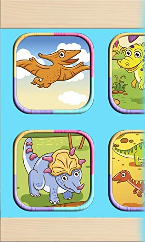 Pinta dinosaurios mágico. Juego de niños para dibujar y colorear dinos. Colorea con los dedos