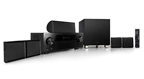 Pioneer HTP-074-S - Pack Receptor A/V y Altavoces (con 4K Pass Through y Altavoces con Audio HD)