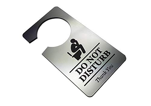 Placa de acrílico para puerta de baño, diseño con texto en inglés «Origin Designed On Loo», para padres, familiares, niños, regalo novedoso, corporativo y hospitalidad