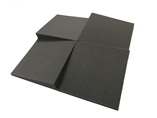 Placas acústicas Slider de Advanced Acoustics, 30,5 cm, acondicionamiento acústico de estudio, juego de 16 placas de espuma, cobertura 1,1 m2