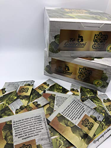 Plan 30 días Te Guarani Acción Laxante y Diurética Adelgazamiento Natural 60 bolsitas