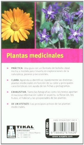 Plantas medicinales (Miniguias de bolsillo)