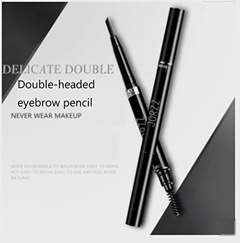 Plantilla de Ceja 50 piezas JEANGO, 10 tipos de plantillas de cejas hechas de material PVE ecológico 2 lápices de cejas gratis