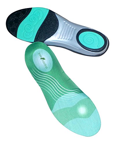 Plantillas ortopédicas deportivas Sole Control Sports II, con suaves almohadillas para el talón y metatarso (EU 40-41.5)