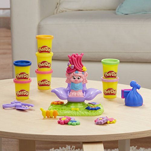 Play-Doh Hasbro B9027EU4 - La peluquería de trolls