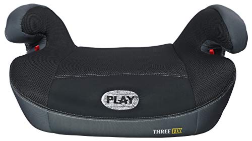 Play Three Fix, Silla de coche grupo 2/3 Isofix, gris/negro