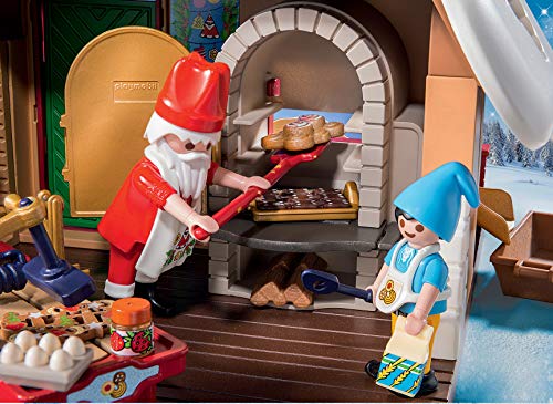 PLAYMOBIL Christmas Panadería Navideña con Cortadores de Galletas, A partir de 4 años (9493)