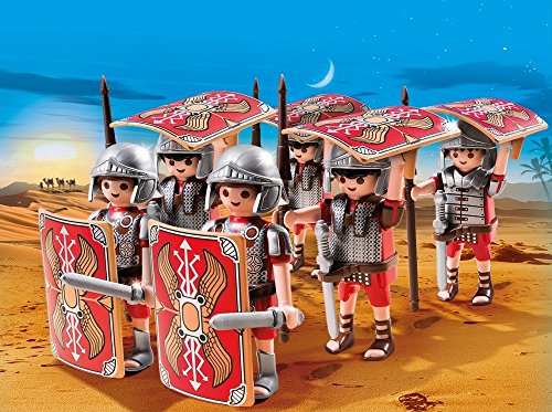 Playmobil Romanos y Egipcios - Legionarios, Playset de Figuras de Juguete, Multicolor (Playmobil, 5393)