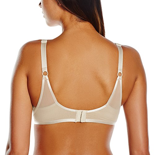 Playtex Ideal Beauty Soft Cup Sujetador sin Aros, Beige (Nacre 03Z), 95D para Mujer