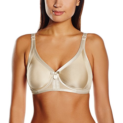 Playtex Ideal Beauty Soft Cup Sujetador sin Aros, Beige (Nacre 03Z), 95D para Mujer