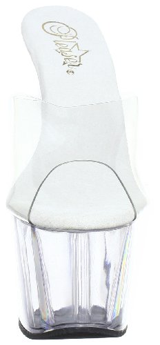 Pleaser EU-ADORE-701, Plateau. para Mujer, Transparente-Transparent (Clr/clr), 36 EU