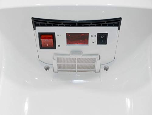 plikc - Toallas eléctricas de Hoja de Aire con fotocélula y Bandeja antigoteo, ABS, Color Blanco, eoloPlus