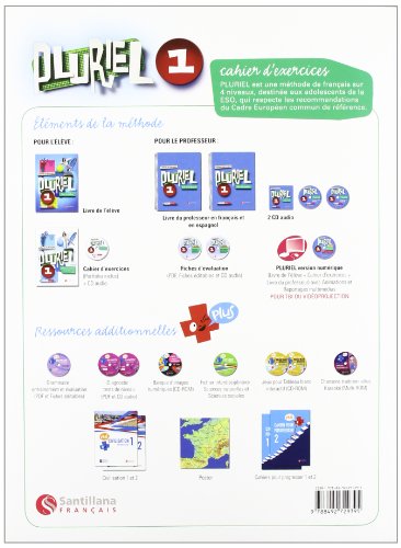 Pluriel 1 Cahier D'Exercices + Cd - 9788492729395