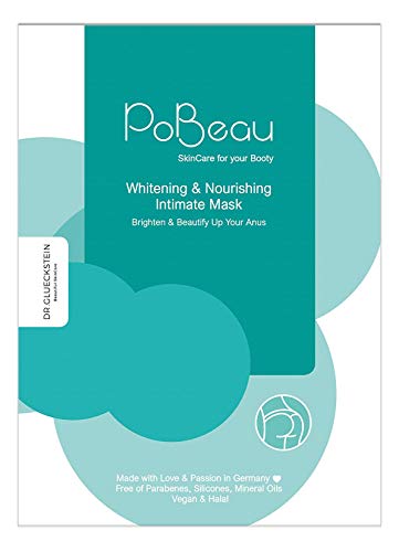 Pobeau Hidrogel Mascarilla íntima | 12 ml | para Manchas Oscuras en la Piel: Aligeramiento e Hidratación. Suave Efecto Blanqueador. También es Adecuado para Axilas, Codos y Mucho Más