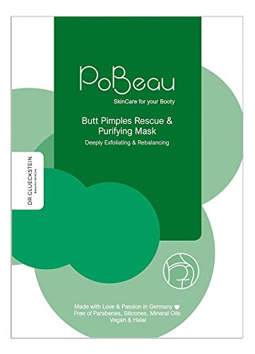 PoBeau"Anti-Pimple Hydrogel Po-Mask" | 12 ml | Limpia y Refina los Poros. Antiinflamatorio y Profundamente Efectivo Contra Granos, Espinillas y Piel Manchada