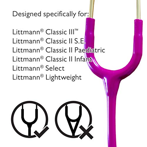 Pod Technical Classicpod - Funda para estetoscopio Littmann Classic Stethoscopes (microestetoscopio), color rosa