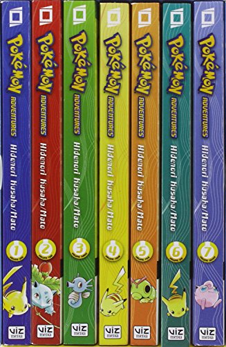 Pokémon Adventures Red & Blue Box Set: Set includes Vol. 1-7 (Pokemon)