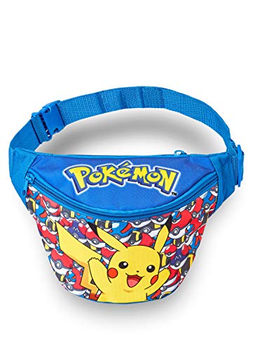 Pokémon Riñonera | Bolsa De Pikachu para Niño | Riñonera para Niños, Riñonera Ligera | Riñoneras para Exterior, Deporte, Escuela | Regalo para Niños 3 4 5 6 7 8 9 10 + Años