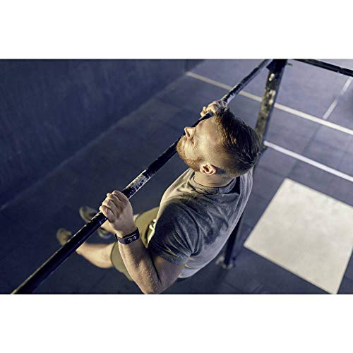 Polar A370 Correa, Unisex adulto, Negro, M/L