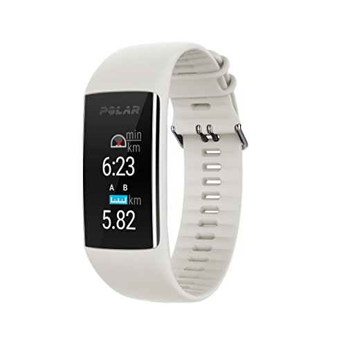 Polar A370 Reloj de fitness con GPS conectado y Frecuencia cardíaca en la muñeca. Actividad 24/7 - Blanco, S