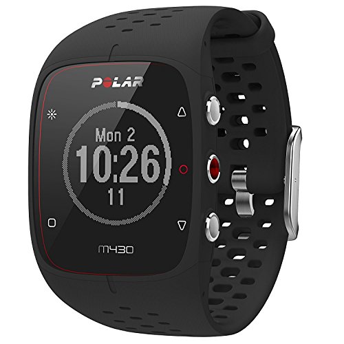 Polar M430 Reloj de Running con GPS y Frecuencia cardíaca en la muñeca - Multideporte - actividad 24/7 - Negro, M/L