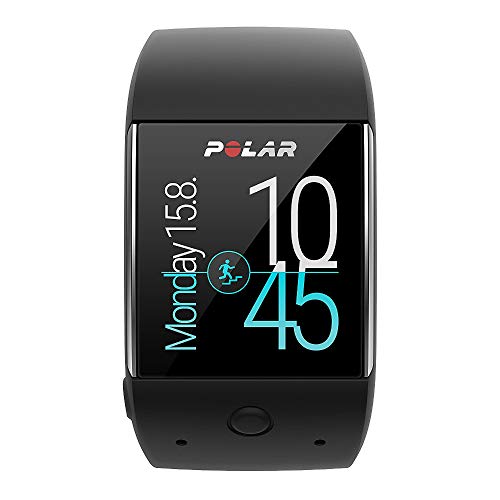 Polar M600 Smartwatch con GPS Integrado y Pulsómetro de Muñeca, Unisex Adulto, Negro, M/L