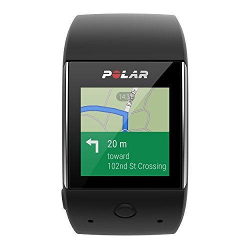 Polar M600 Smartwatch con GPS Integrado y Pulsómetro de Muñeca, Unisex Adulto, Negro, M/L