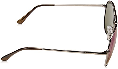 Polaroid P4139 K7 N5Y Gafas de sol, Verde (Gun Dark Transp. Green/Green Mirror Polarized), 58 Unisex Adulto