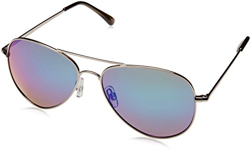 Polaroid P4139 K7 N5Y Gafas de sol, Verde (Gun Dark Transp. Green/Green Mirror Polarized), 58 Unisex Adulto