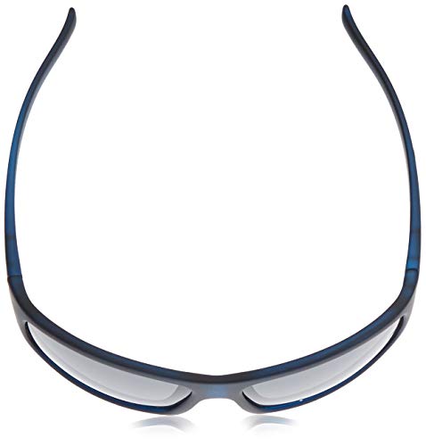 Polaroid P8411S - Gafas de sol rectangulares para hombre, 63 mm, azul