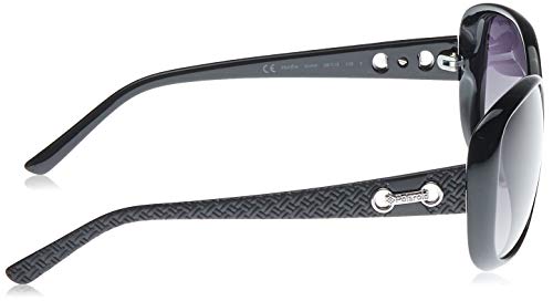 Polaroid P8430 IX KIH Gafas de sol, Negro (Black/Grey Faded Polarized), 58 para Mujer