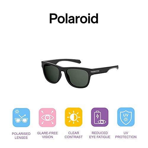 Polaroid PLD 2065/S Gafas de sol, Negro (MTT BLACK), 54 para Hombre