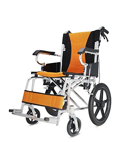 POLIRONESHOP PRATIKA silla de ruedas de tránsito aluminio plegable y ligera