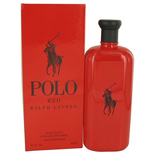 Polo Red by Ralph Lauren Eau De Toilette Refill Spray 10 oz / 300 ml (Men)
