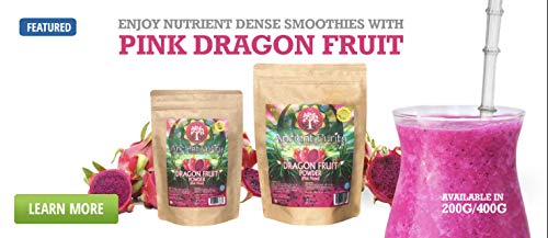 Polvo de fruta de dragón (rojo) Pitaya rosa - 200G